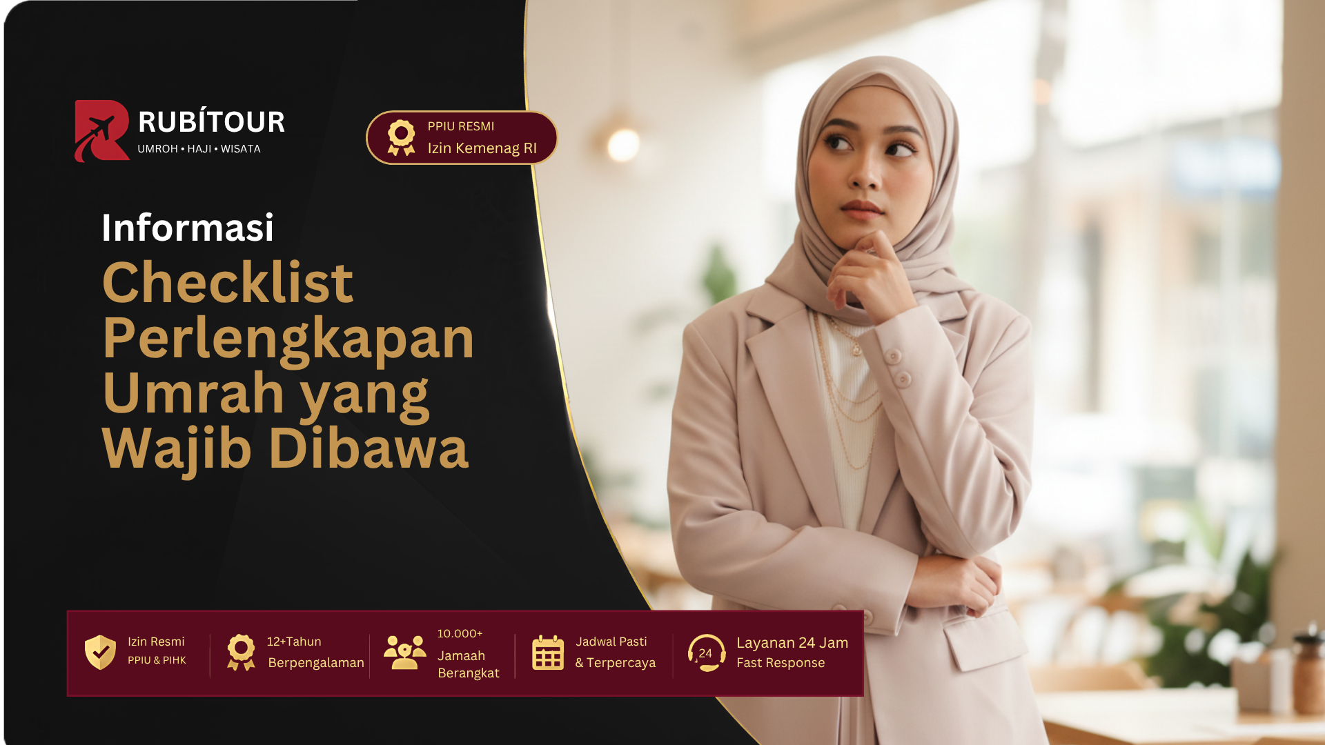 Checklist Perlengkapan Umrah yang Wajib Dibawa