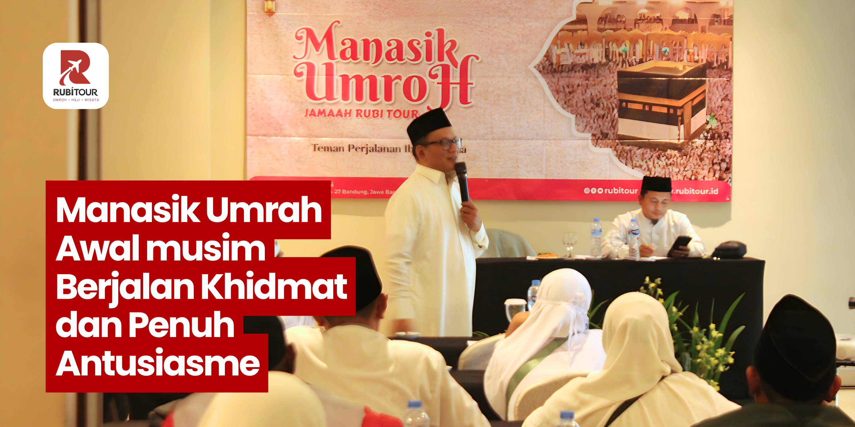 Manasik Umrah Awal Musim di Pasar Baru Square Hotel Berjalan Khidmat dan Penuh Antusiasme